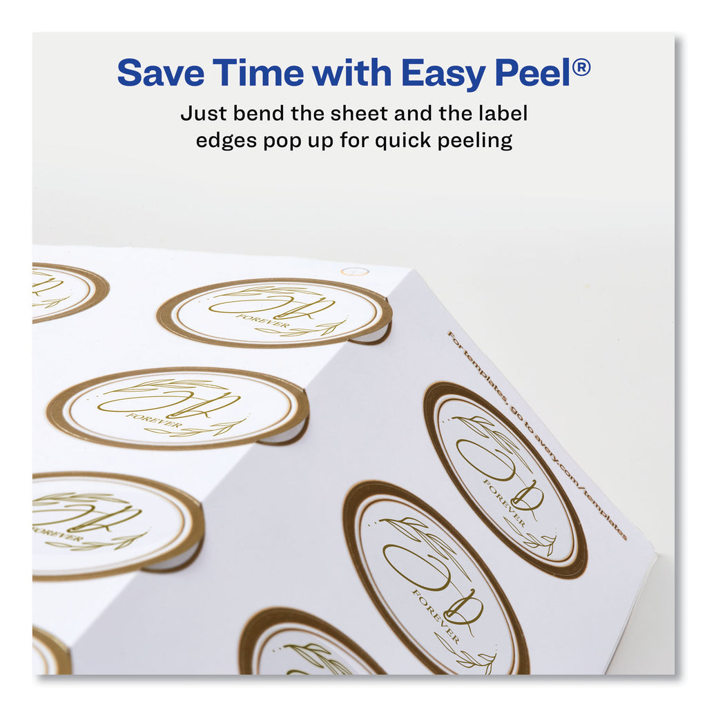 round-labels-2-dia-white-with-gold-border-12-sheet-10-sheets-pack_ave22876 - 3