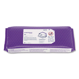 W4 PreSat Alcohol Wipers, 70% IPA, 1-Ply, 9 x 11, White, 40/Pack, 10 Packs/Carton