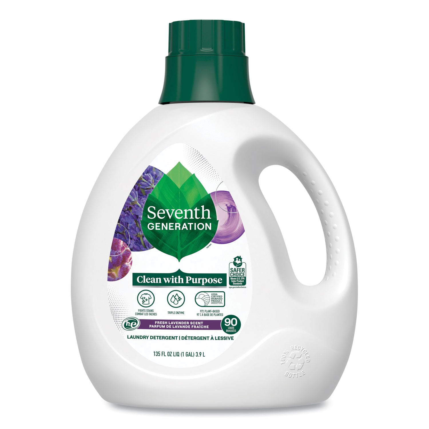 natural-liquid-laundry-detergent-fresh-lavender-scent-135-oz-bottle_sev45064ea - 1
