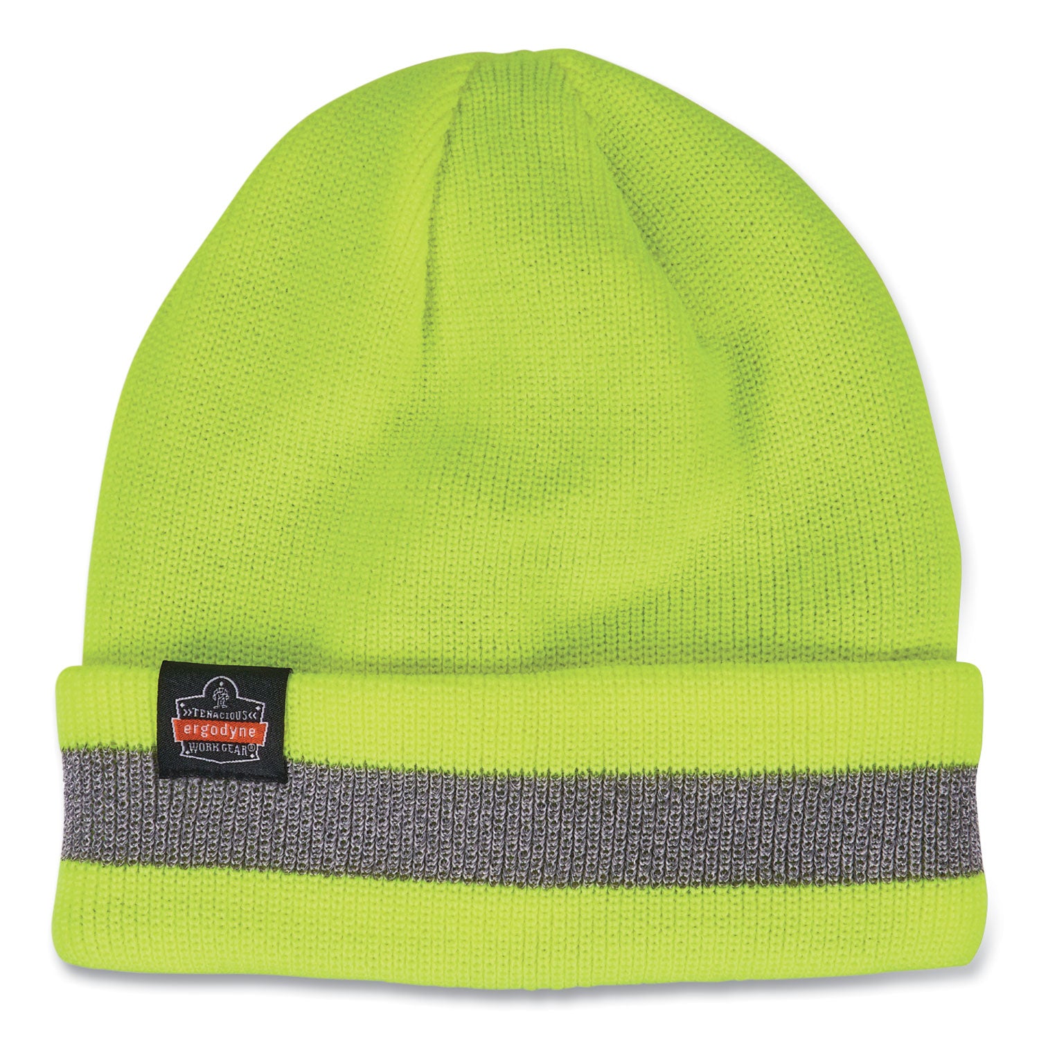 n-ferno-6803-reflective-rib-knit-winter-hat-one-size-fits-most-lime-ships-in-1-3-business-days_ego16864 - 1