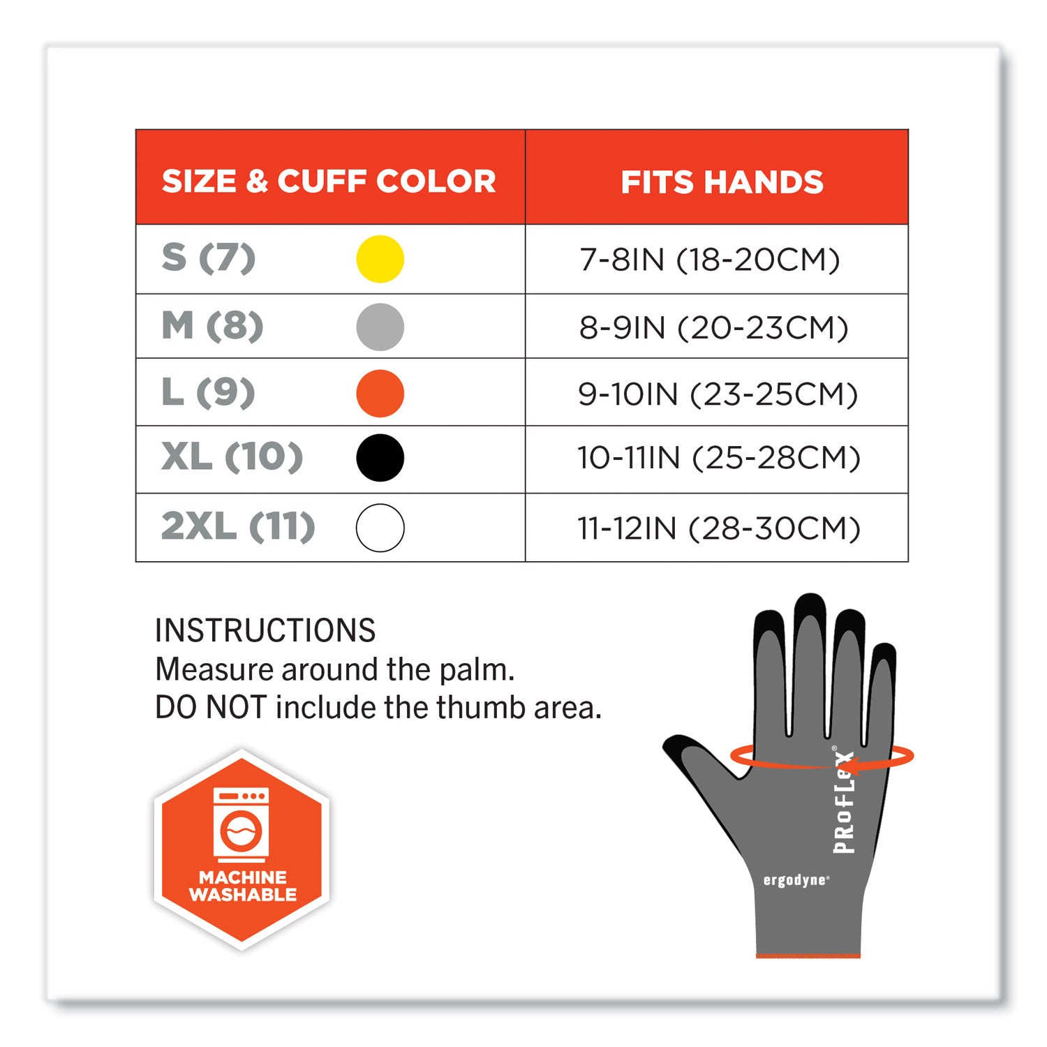 ProFlex 7043 ANSI A4 Nitrile Coated CR Gloves, Gray, Small, 1 Pair, Ships in 1-3 Business Days
