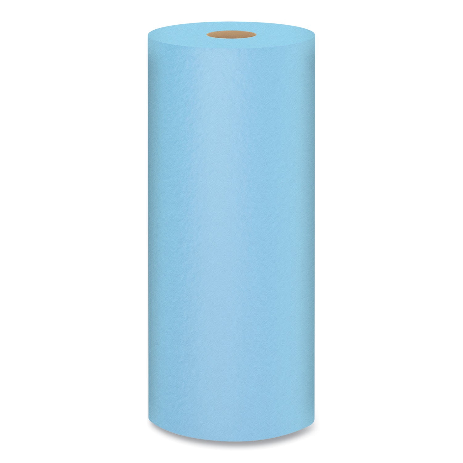 Shop Towels, Standard Roll, 1-Ply, 9.4 x 11, Blue, 55/Roll, 12 Rolls/Carton