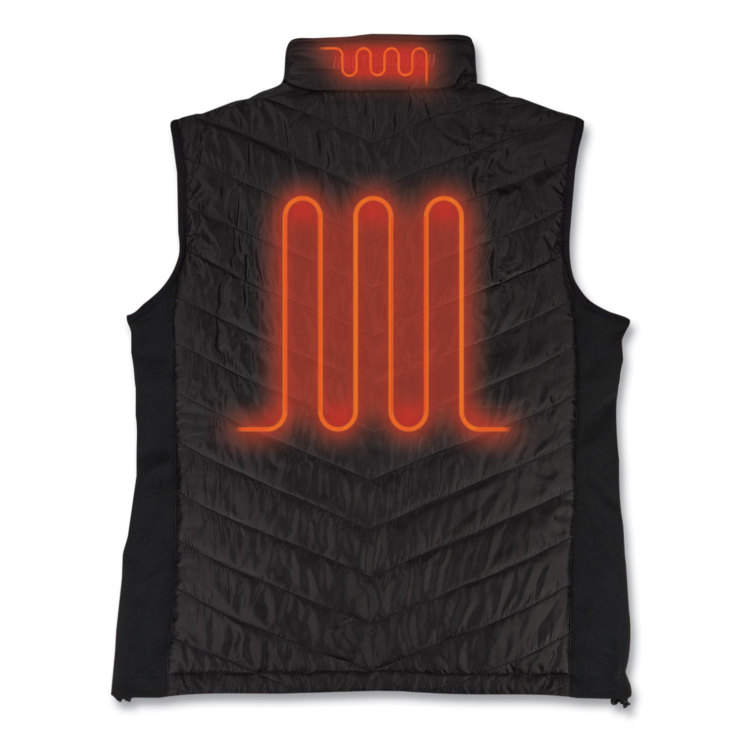 n-ferno-6495-rechargeable-heated-vest-with-battery-power-bank-fleece-polyester-4x-large-black-ships-in-1-3-business-days_ego41707 - 2