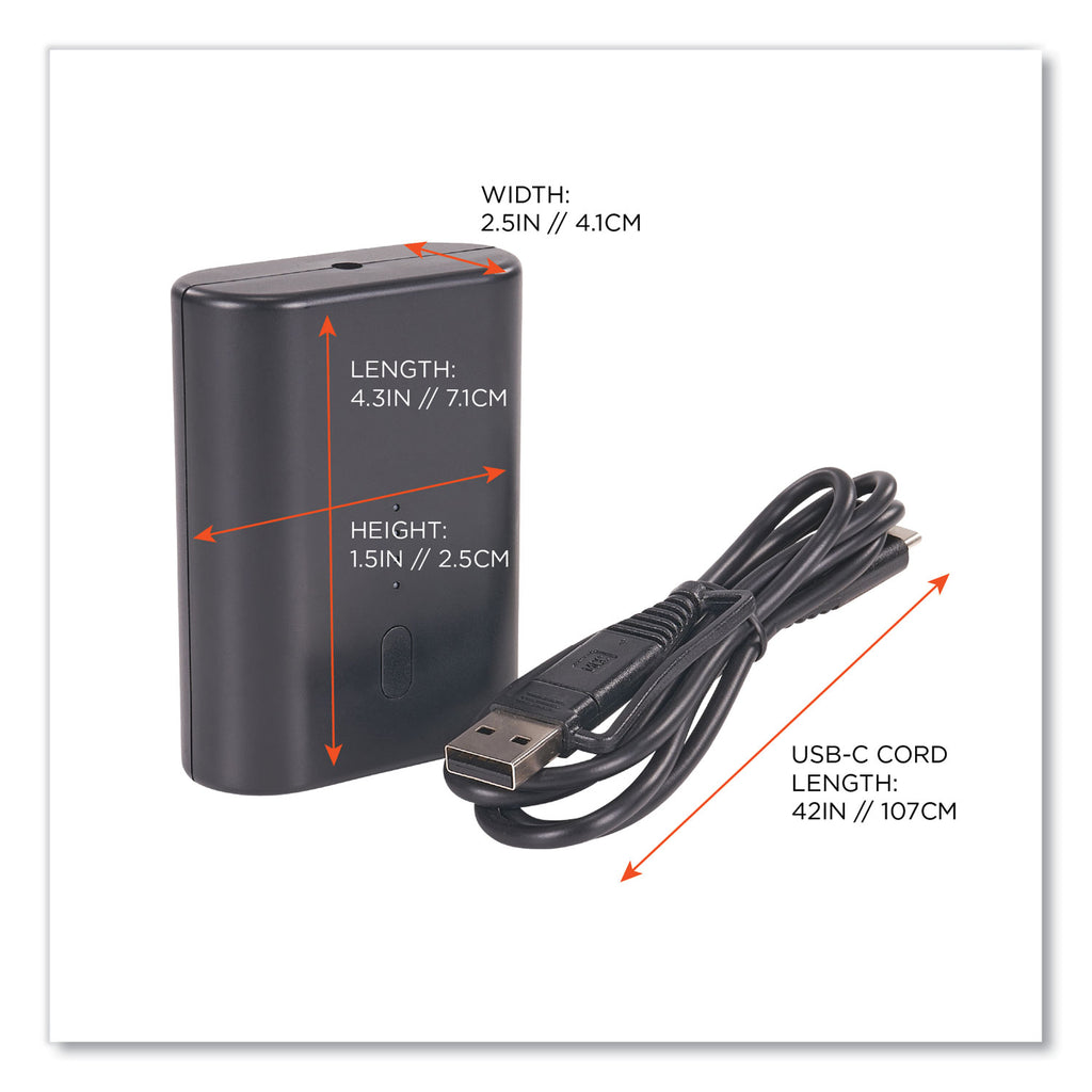 N-Ferno 6495B Portable Battery Power Bank with USB-C Cord, 7.2 V, Ships in 1-3 Business Days
