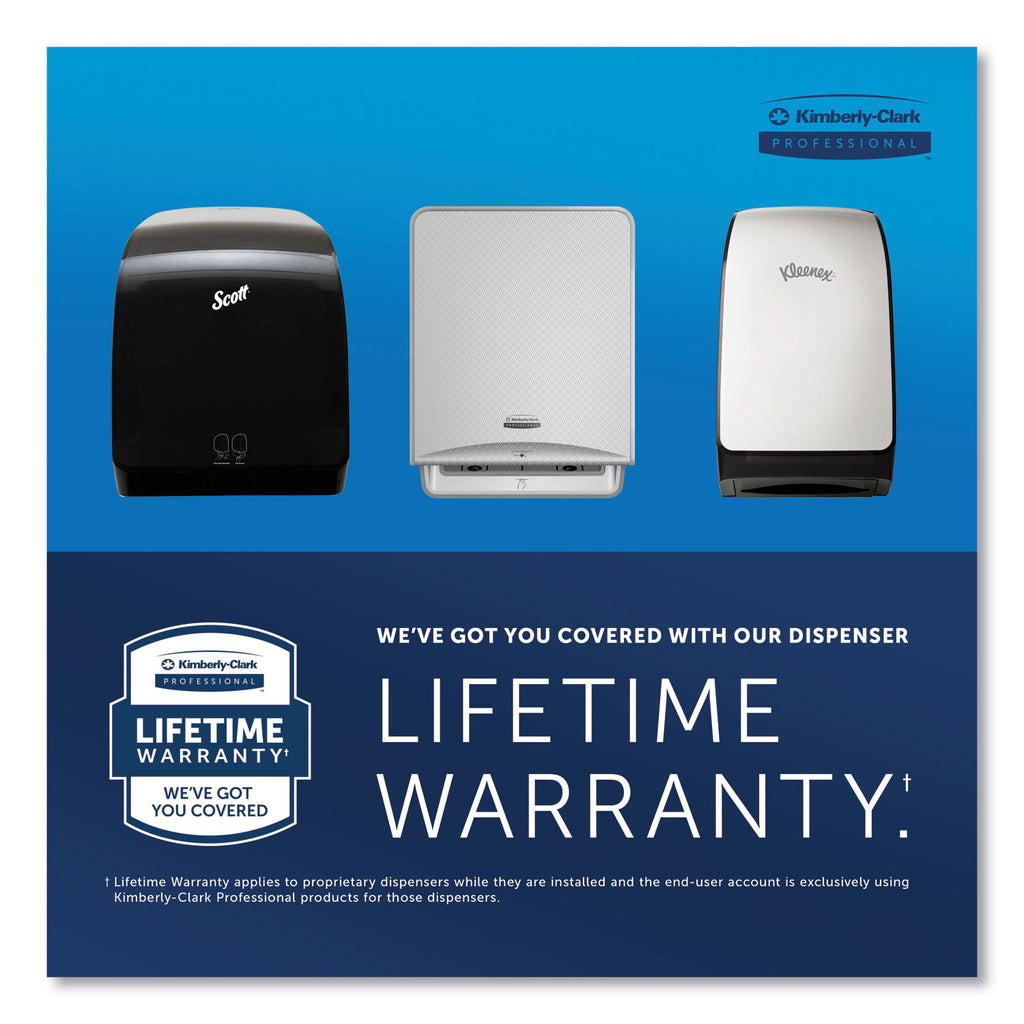 Essential Electronic Hard Roll Towel Dispenser, 12.7 x 9.57 x 15.76, White