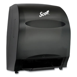 Essential Electronic Hard Roll Towel Dispenser, 12.7 x 9.57 x 15.76, Black