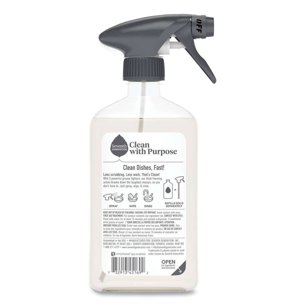 Foaming Dish Spray, Mandarin Orange Scent, 16 oz Bottle, 6/Carton