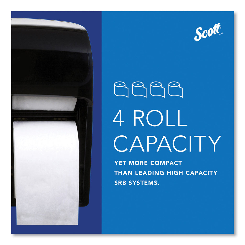 Pro High Capacity Coreless SRB Tissue Dispenser, 11.25 x 6.31 x 12.75, Black