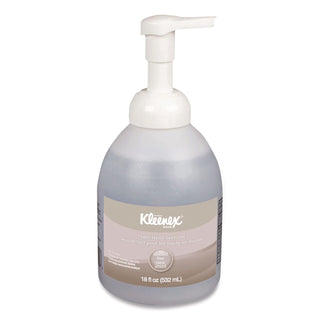 Alcohol-Free Foam Hand Sanitizer, 18 oz Pump Bottle, Fragrance-Free, 4/Carton