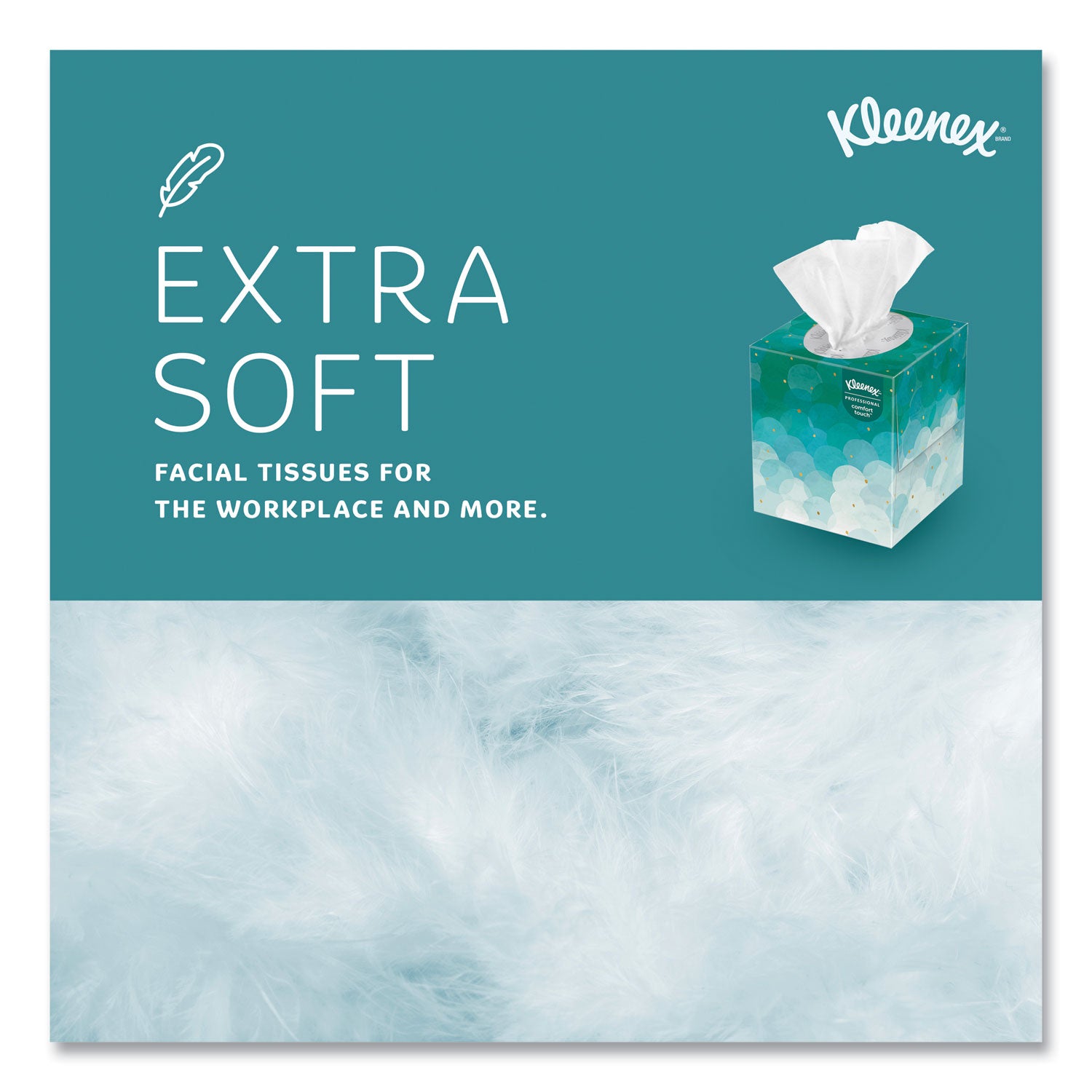 Boutique White Facial Tissue, 2-Ply, Pop-Up Box, 95 Sheets/Box
