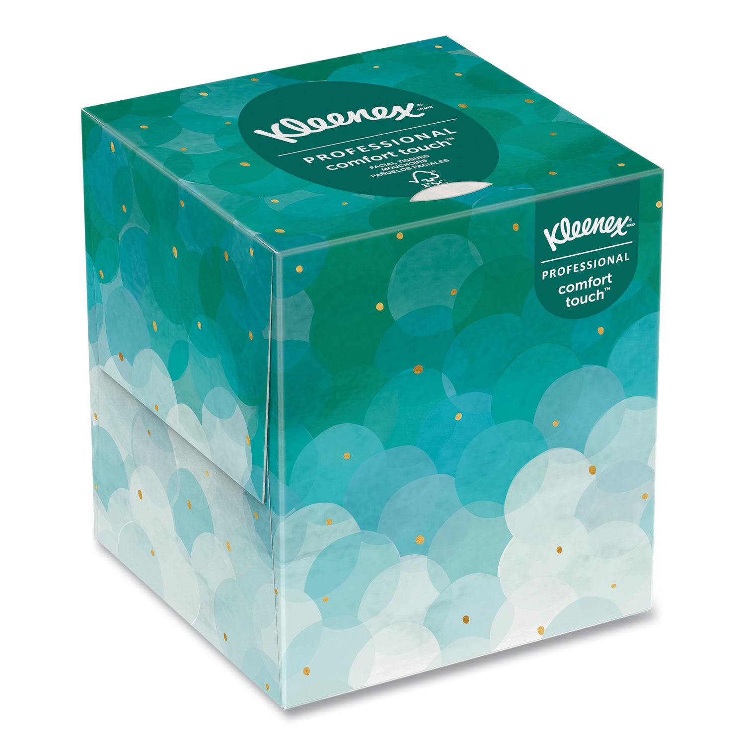 Boutique White Facial Tissue for Business, Pop-Up Box, 2-Ply, 95 Sheets/Box, 36 Boxes/Carton - 