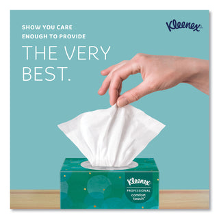 Boutique White Facial Tissue for Business, Pop-Up Box, 2-Ply, 95 Sheets/Box, 6 Boxes/Pack