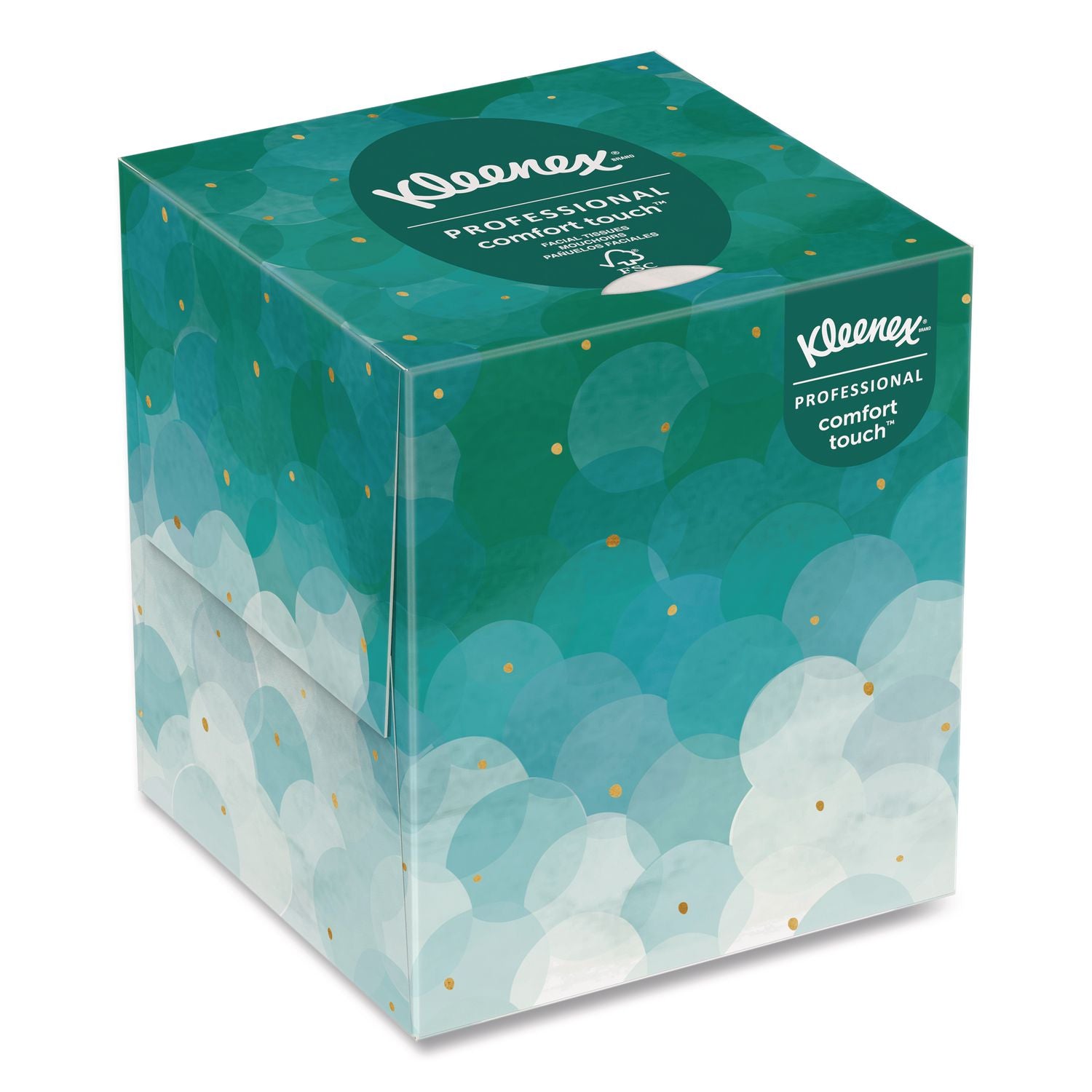 Boutique White Facial Tissue for Business, Pop-Up Box, 2-Ply, 95 Sheets/Box, 6 Boxes/Pack, 6 Packs/Carton
