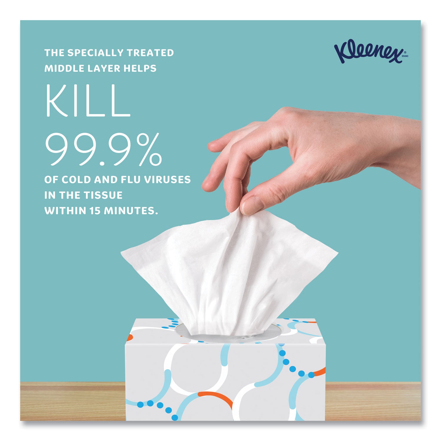 Boutique Anti-Viral Tissue, 3-Ply, White, Pop-Up Box, 60/Box, 3 Boxes/Pack