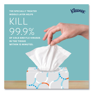Boutique Anti-Viral Tissue, 3-Ply, White, Pop-Up Box, 60/Box, 3 Boxes/Pack