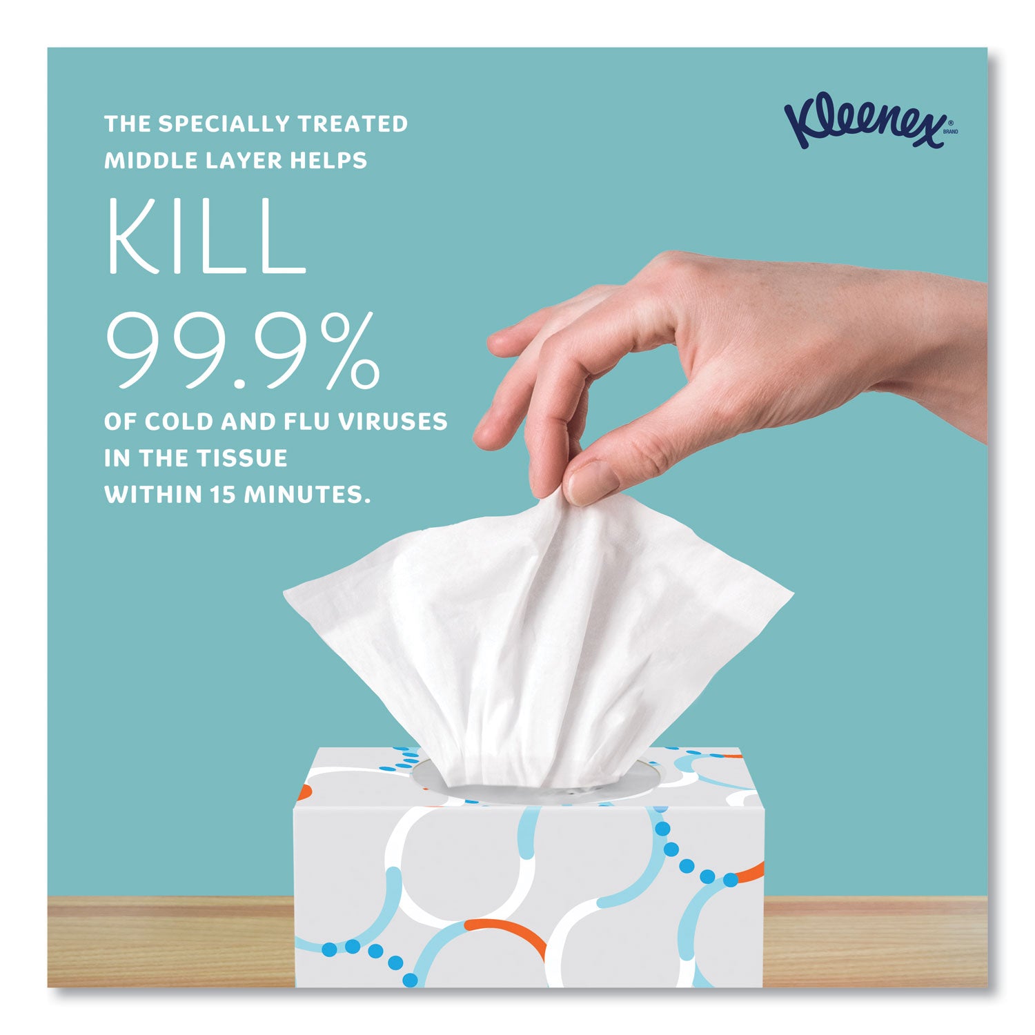 Boutique Anti-Viral Facial Tissue, 3-Ply, White, Pop-Up Box, 60 Sheets/Box, 3 Boxes/Pack, 4 Packs/Carton