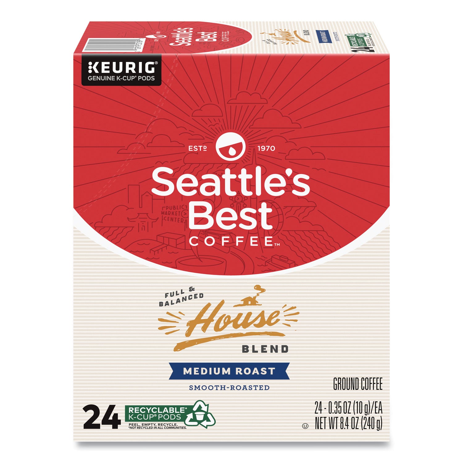 house-blend-coffee-k-cup-24-box-4-carton_sea12407883ct - 1