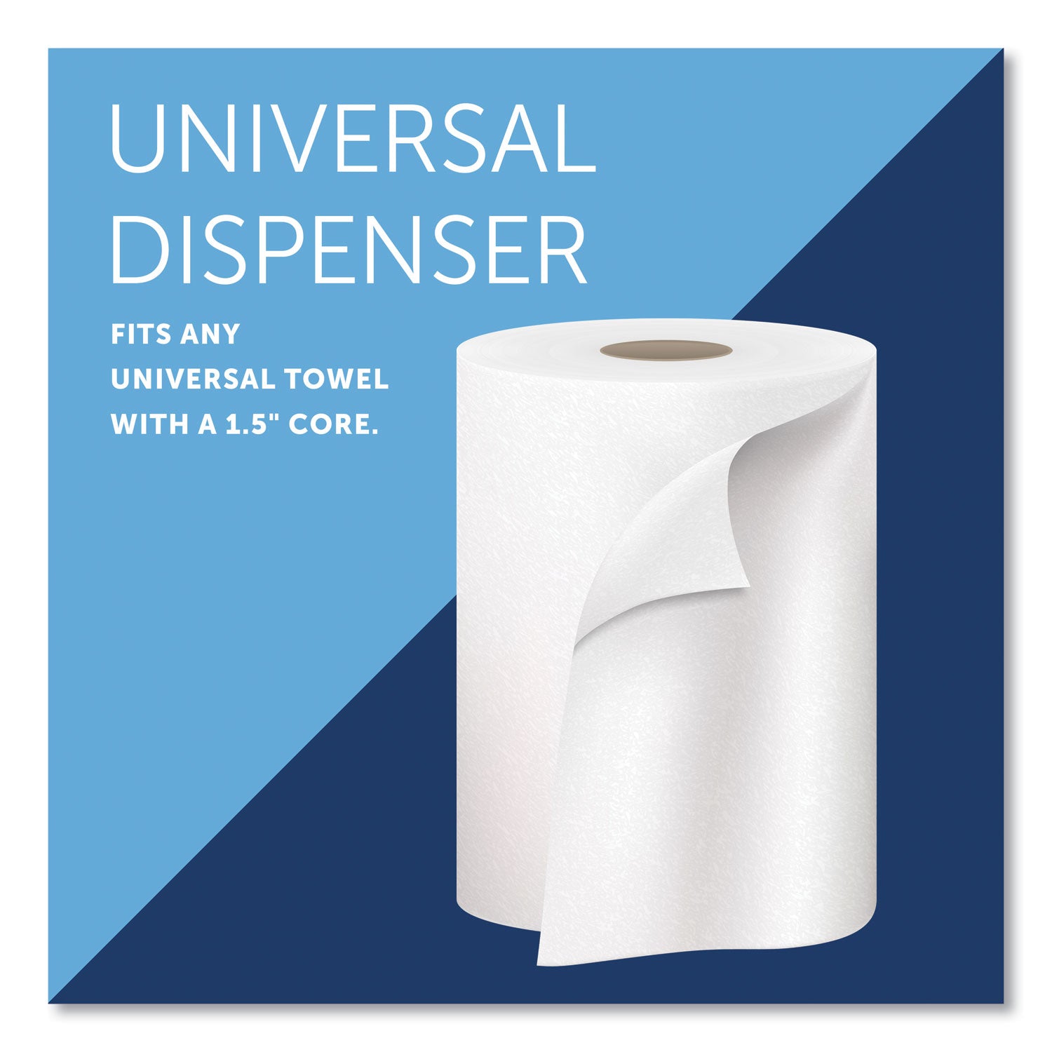 Omni Roll Towel Dispenser, 10.5 x 10 x 10, Smoke/Gray