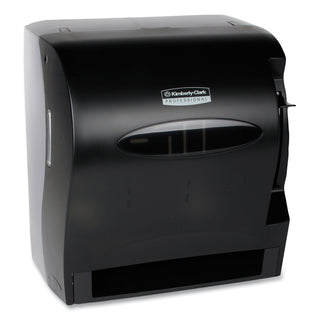 Lev-R-Matic Roll Towel Dispenser, 13.3 x 9.8 x 13.5, Smoke - 