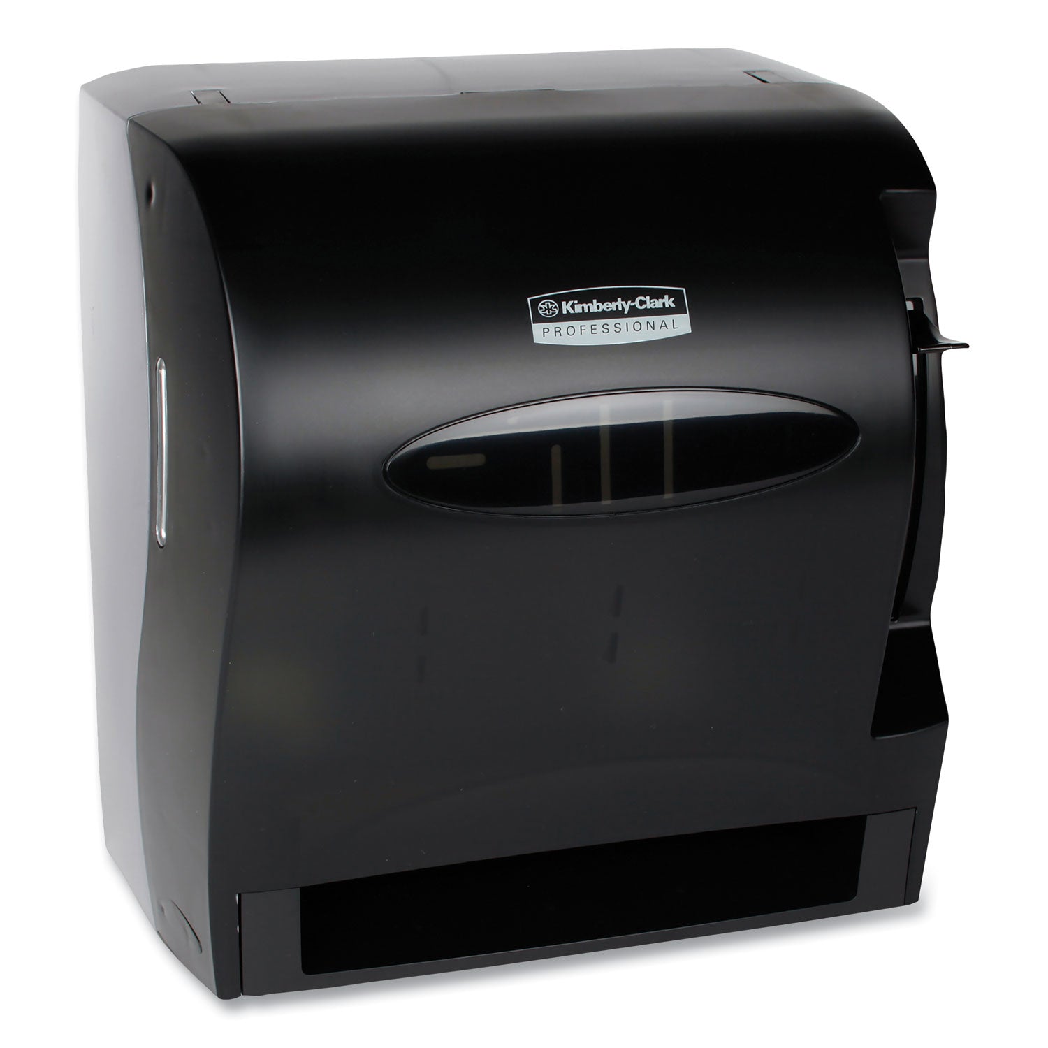 Lev-R-Matic Roll Towel Dispenser, 13.3 x 9.8 x 13.5, Smoke - 