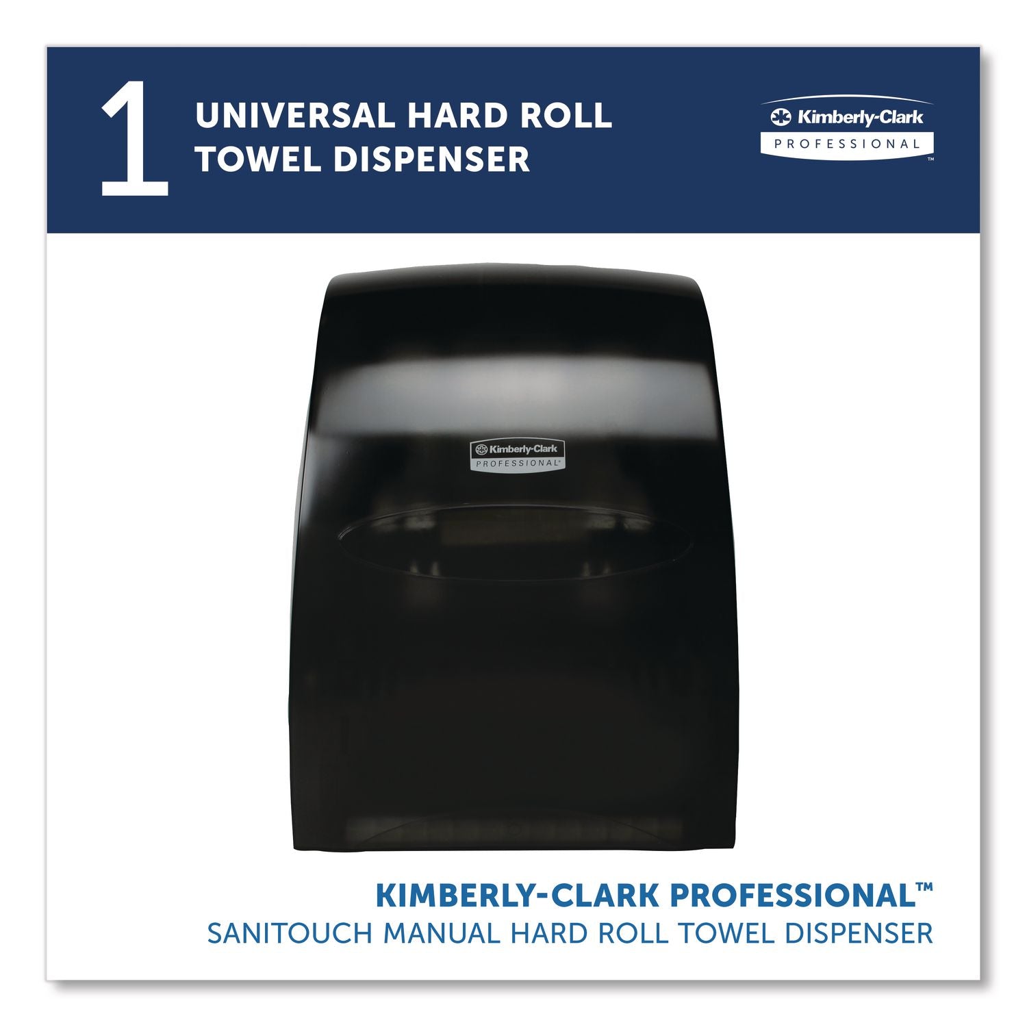 Sanitouch Hard Roll Towel Disp, 12.63 x 10.2 x 16.13, Smoke