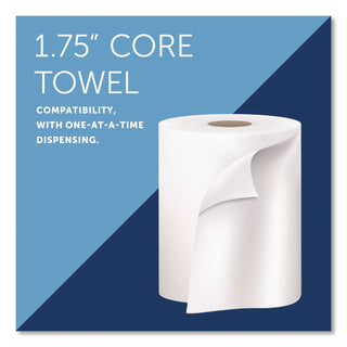 Sanitouch Hard Roll Towel Dispenser, 12.63 x 10.2 x 16.13, White