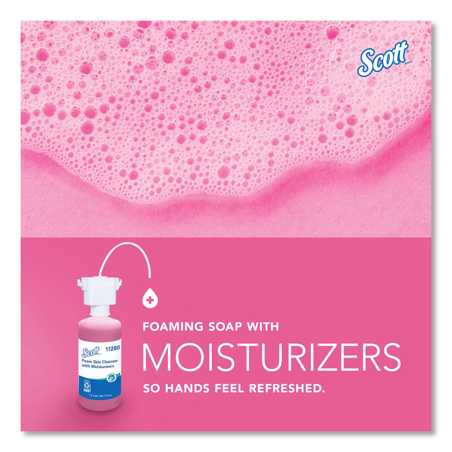Pro Foam Skin Cleanser with Moisturizers, Citrus Scent, 1.5 L Refill, 2/Carton