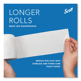 Essential Coreless SRB Tissue Dispenser, 11 x 6 x 7.6, White