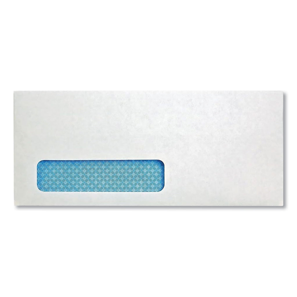 Redi-Seal Security-Tint Envelope, Address Window, #10, Commercial Flap, Redi-Seal Closure, 4.13 x 9.5, White, 500/Box