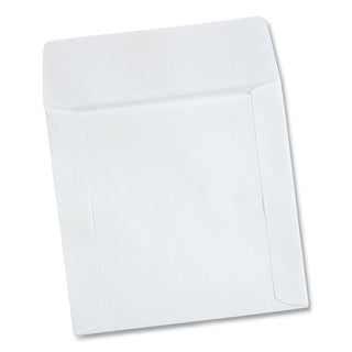 CD/DVD Sleeves, 1 Disc Capacity, White, 100/Box - 