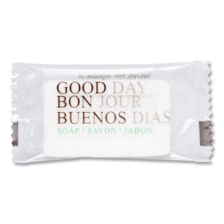 Amenity Bar Soap, Pleasant Scent, # 1/2, Individually Wrapped Bar, 1,000/Carton