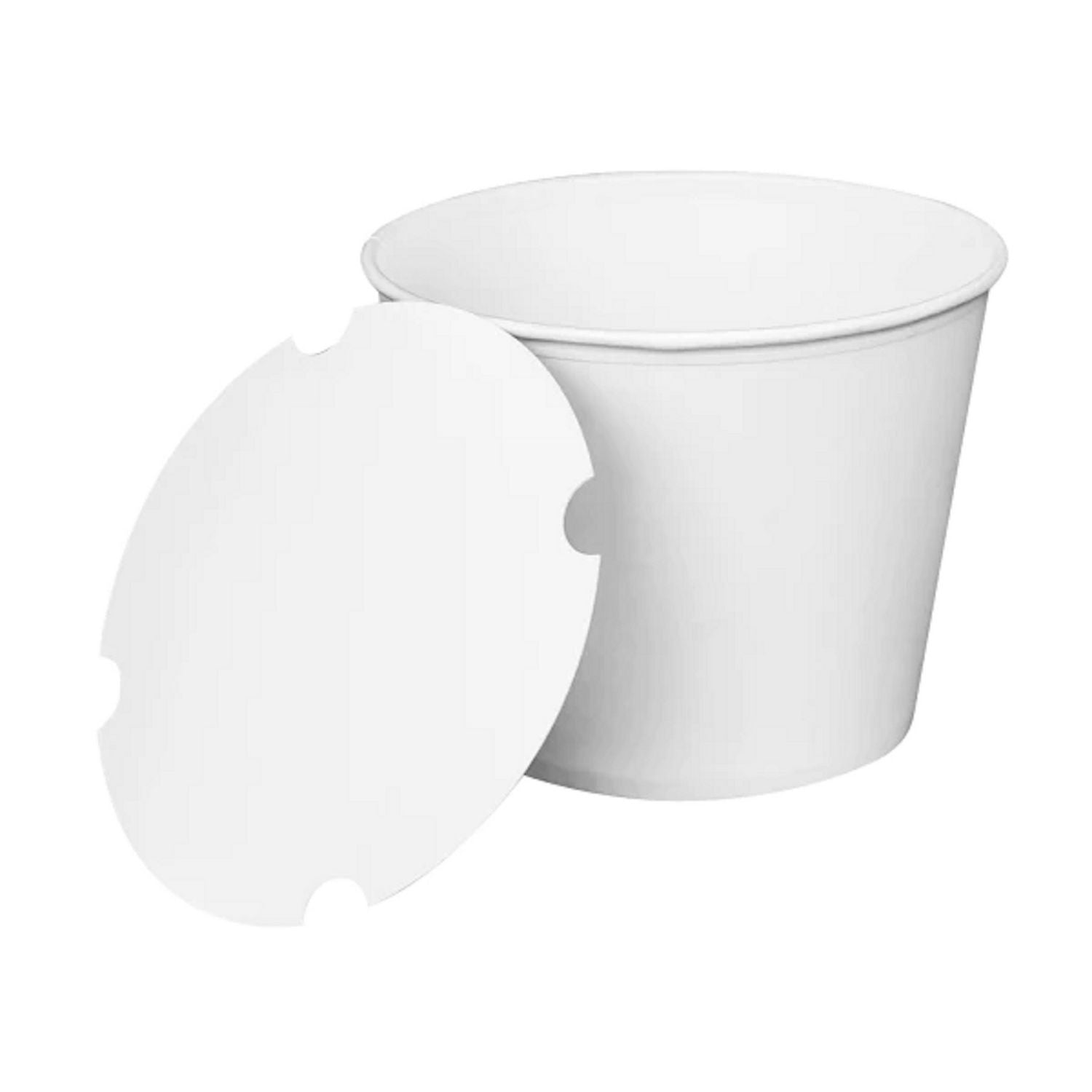 food-bucket-with-lid-130-oz-846-dia-x-66h-white-paper-150-carton_krtcfb130wbndle - 1