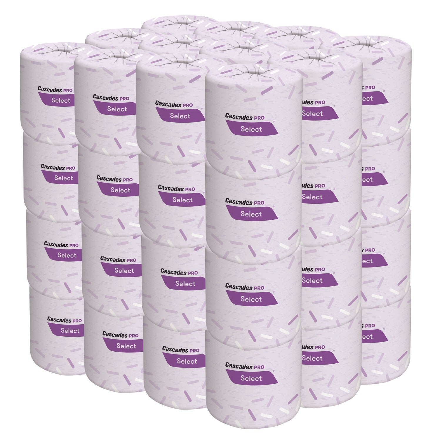 select-standard-bath-tissue-2-ply-white-4-x-325-420-sheets-roll-48-rolls-carton_csdb031 - 2