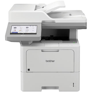 Brother MFC-L6915DW Wireless Laser Multifunction Printer - Monochrome - Copier/Fax/Printer/Scanner - 52 ppm Mono Print - 1200 x 1200 dpi Print - Automatic Duplex Print - Up to 160000 Pages Monthly - Color Flatbed/ADF Scanner - 1200 dpi Optical Scan -