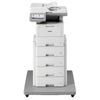 Brother MFC-L6915DW Wireless Laser Multifunction Printer - Monochrome - Copier/Fax/Printer/Scanner - 52 ppm Mono Print - 1200 x 1200 dpi Print - Automatic Duplex Print - Up to 160000 Pages Monthly - Color Flatbed/ADF Scanner - 1200 dpi Optical Scan -