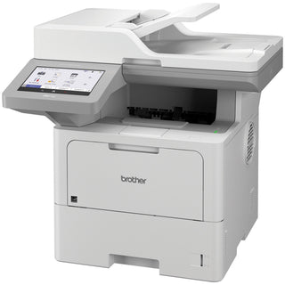 Brother MFC-L6915DW Wireless Laser Multifunction Printer - Monochrome - Copier/Fax/Printer/Scanner - 52 ppm Mono Print - 1200 x 1200 dpi Print - Automatic Duplex Print - Up to 160000 Pages Monthly - Color Flatbed/ADF Scanner - 1200 dpi Optical Scan -