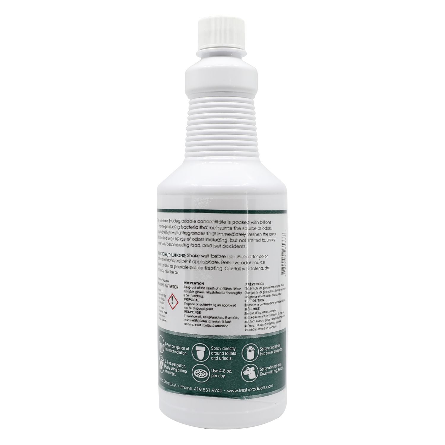 terminator-all-purpose-cleaner-deodorizer-spiced-apple-32-oz-bottles-12-carton_frs1232bwbsa - 2