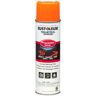 industrial-choice-precision-line-marking-paint-flat-fluorescent-orange-17-oz-aerosol-can-12-carton_rst203036ct - 1