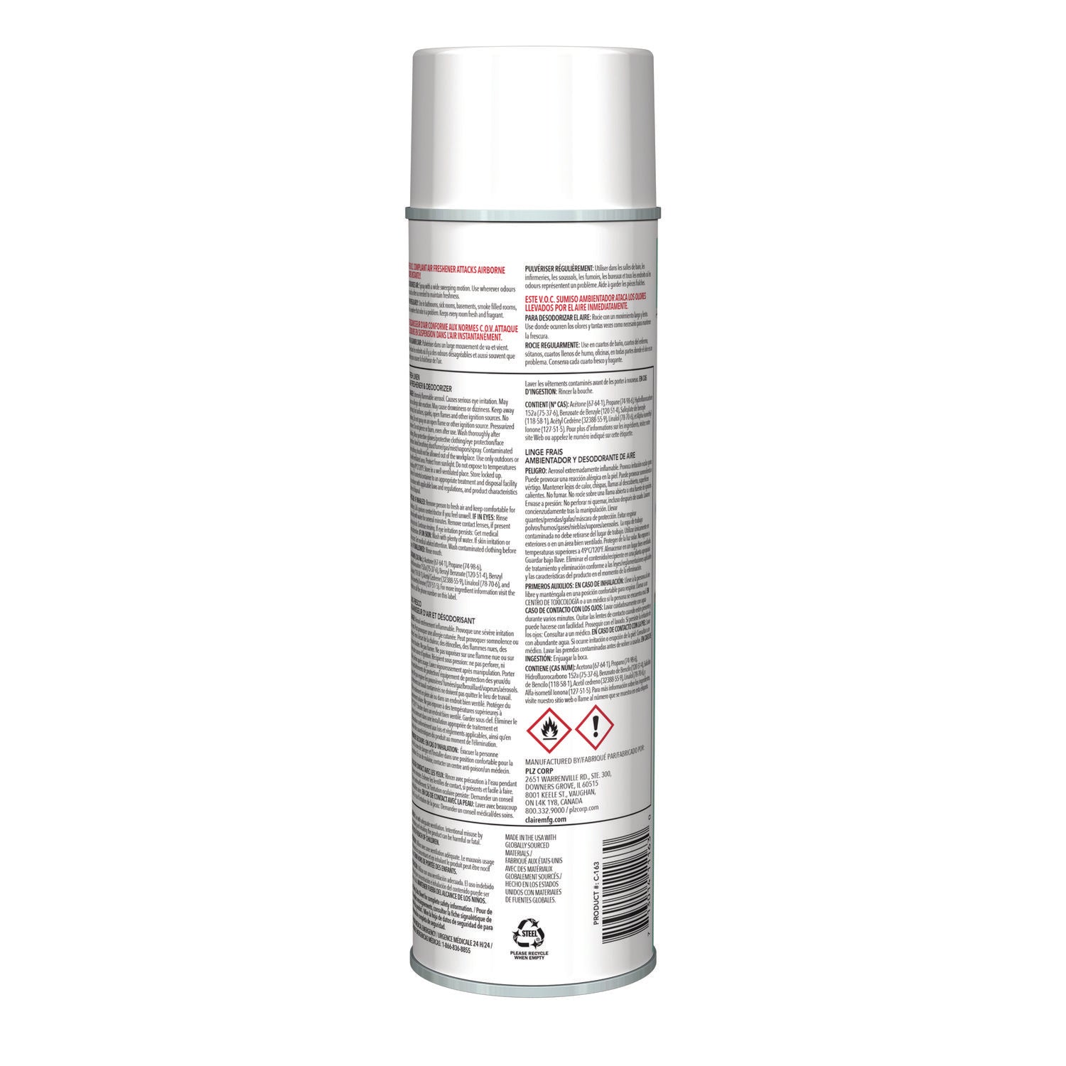 aerosol-air-freshener-and-deodorizer-fresh-linen-10-oz-aerosol-spray-12-cans_cgc163 - 2