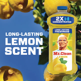 Multipurpose Cleaning Solution, Lemon, 23 oz Bottle, 9/Carton