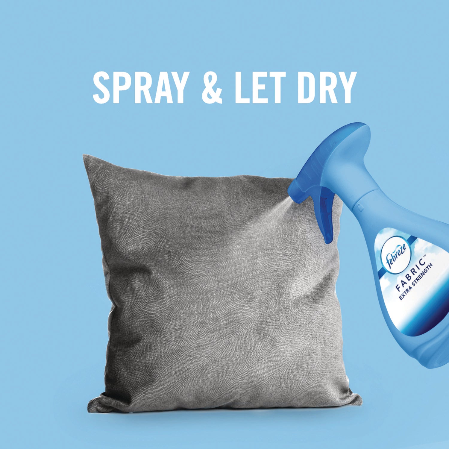 FABRIC Refresher/Odor Eliminator, Downy April Fresh, 23.6 oz Spray Bottle, 4/Carton