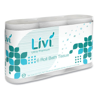 Bath Tissue, 2-Ply, White, 425 Sheets, 36 Rolls/Carton