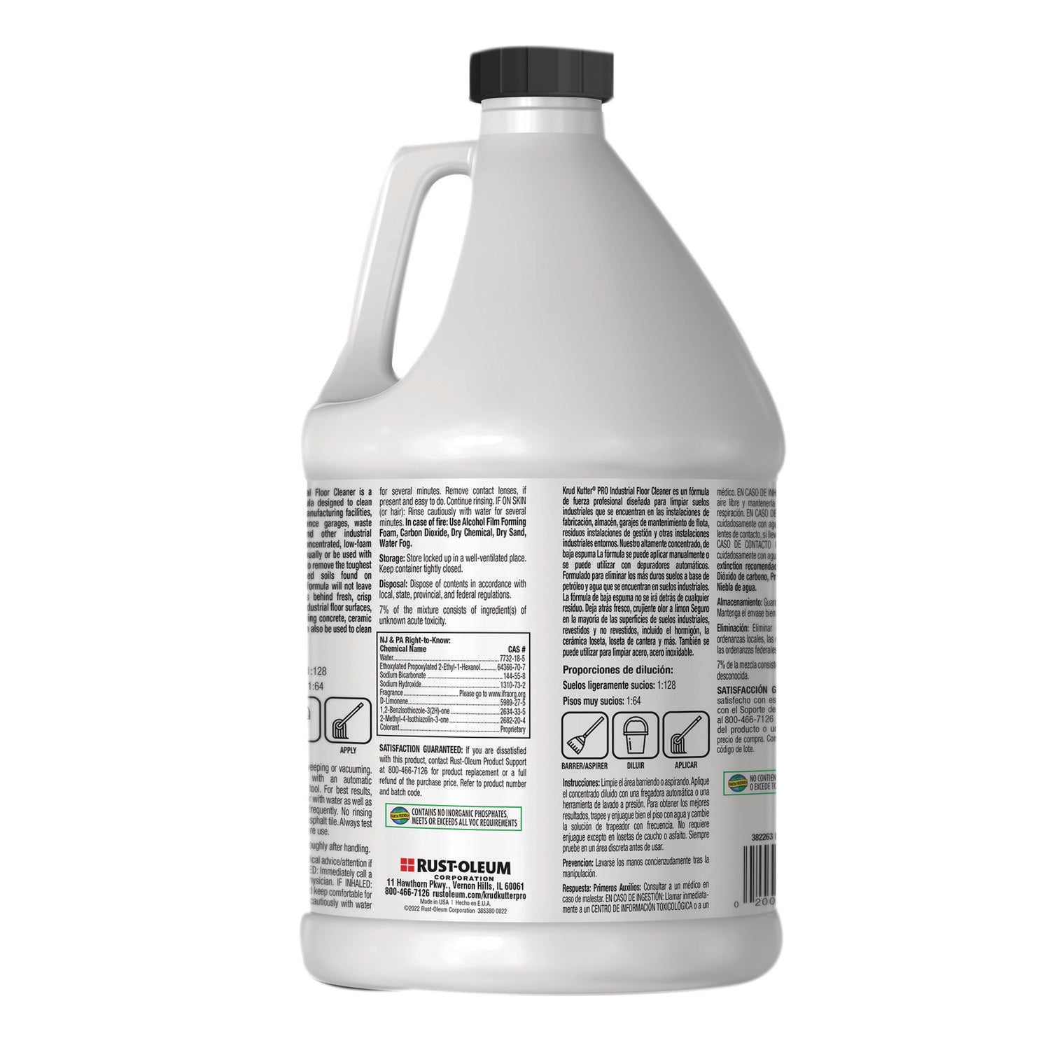 concentrated-low-foam-industrial-floor-cleaner-lemon-scent-1-gal-bottle-4-carton_rst382263 - 2