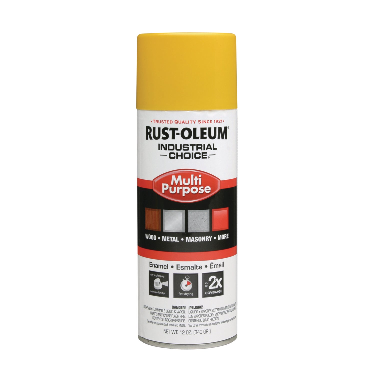 industrial-choice-1600-system-multi-purpose-enamel-spray-paint-flat-safety-yellow-12-oz-aerosol-can-6-carton_rst1644830 - 1
