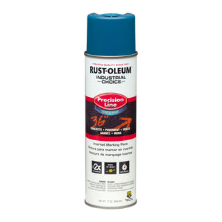 industrial-choice-m1800-system-water-based-precision-line-marking-paint-flat-apwa-caution-blue-17-oz-aerosol-can-12-carton_rst203031ct - 1