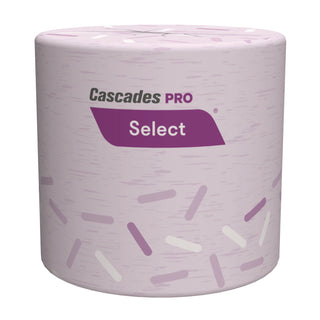 Select Standard Bath Tissue, 1-Ply, White, 1,000/Roll, 96 Rolls/Carton