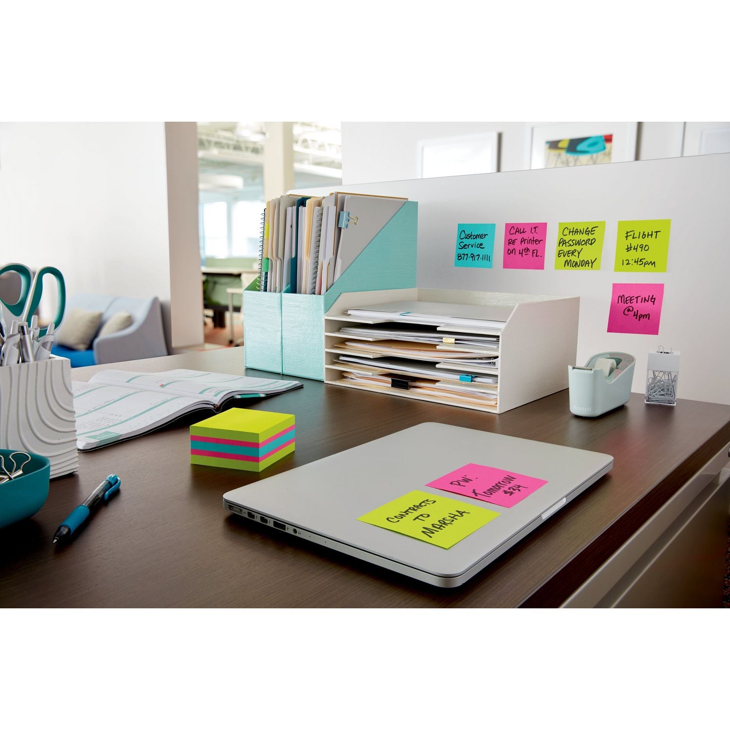 original-cubes-3-x-3-assorted-bright-colors-400-sheets-cube_mmm2027brt - 3