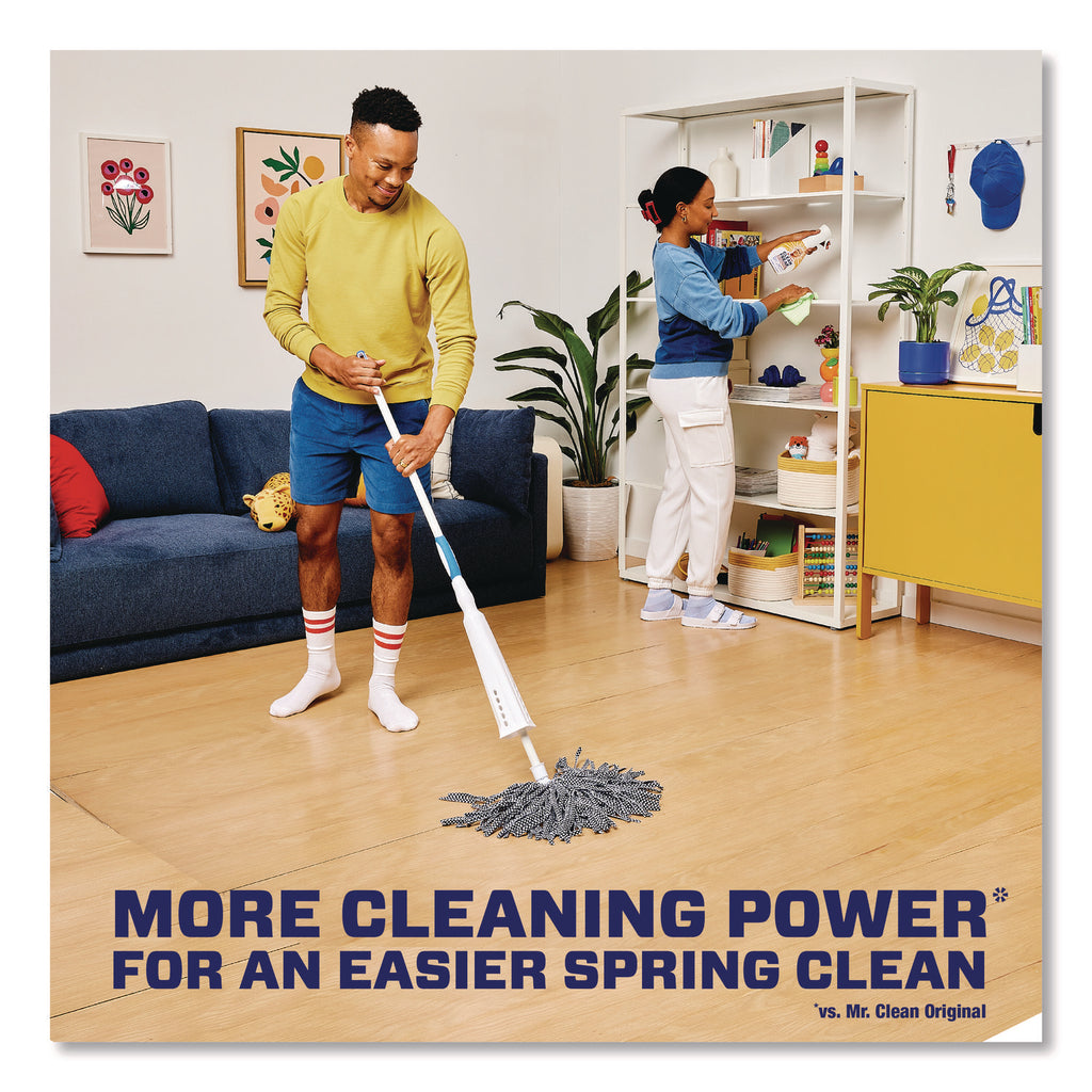 Multipurpose Cleaning Solution with Febreze, Meadows and Rain, 64 oz Bottle, 4/Carton
