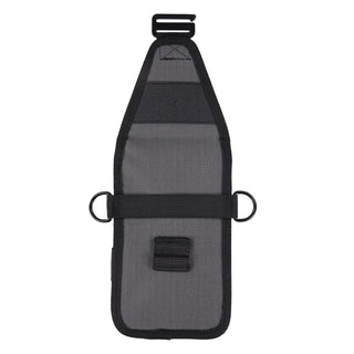 Arsenal 5568 Belt Loop Tool Pouch w/Device Holster, 4 Compartments, 5 x 2 x 8.5, Polyester, Gray, Ships in 1-3 Business Days