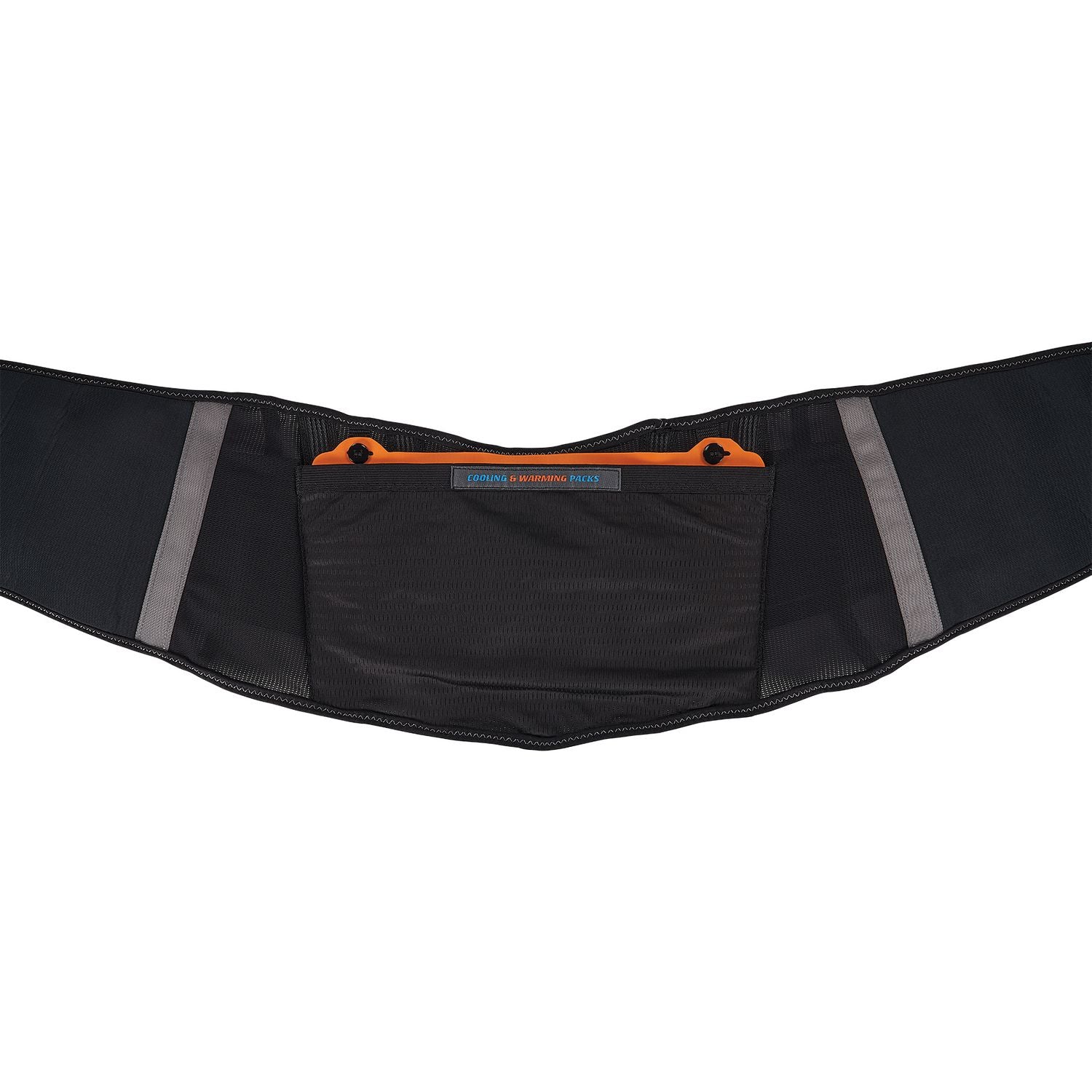 Proflex 1675 Back Support Brace with Cooling/Warming Pack, 4X-Large, 52" to 58" Waist, Black, Ships in 1-3 Business Days